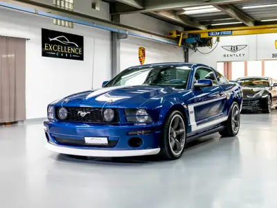 Ford Mustang Saleen H281 2008 — Muscle car collector signée Dan Gurney, 1 of 1376 — Außenansicht