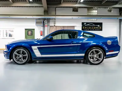 Ford Mustang Saleen H281 2008 — Muscle car collector signée Dan Gurney, 1 of 1376 — Innenraum