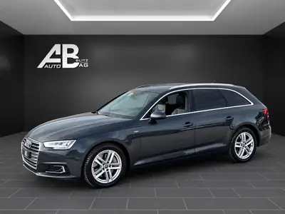 Audi A4 Avant 3.0 TDI S-Line — Élégant break diesel 272 PS, quattro intégral — côté