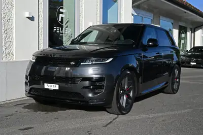 Range Rover Sport D300 MHEV — SUV premium hybride diesel, moins de 12'000 km — côté