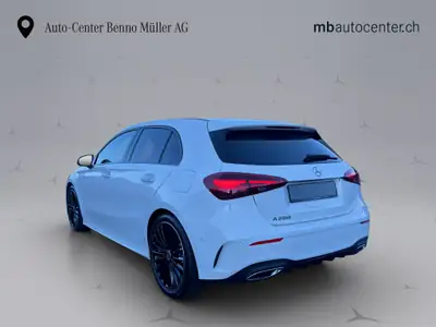 Mercedes-Benz Classe A 200 Night Star AMG Line — Berline compacte hybride, 20 km au compteur — rear view