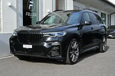 BMW X7 xDrive M50i — SUV 7 places premium, 530 ch et équipements luxe — fianco