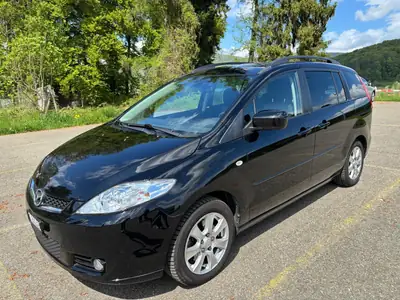 Mazda 5 2.0 Exclusive — Monospace 7 places, 74'863 km seulement — vue extérieure