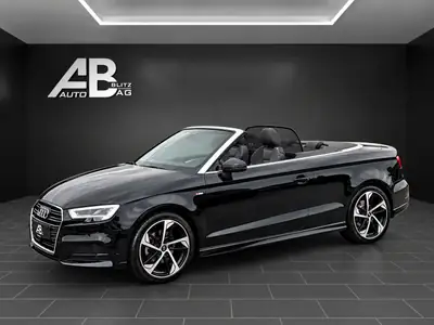 Audi A3 Cabriolet 35 TFSI — Roadster élégant avec S-Line et équipement premium — fianco