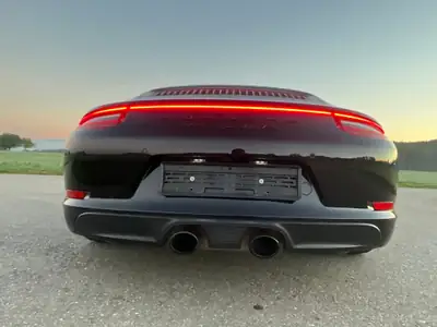 Porsche 911 Targa 4 GTS — Chef-d'œuvre cabriolet 450 ch, historique complet — Thumbnail 10
