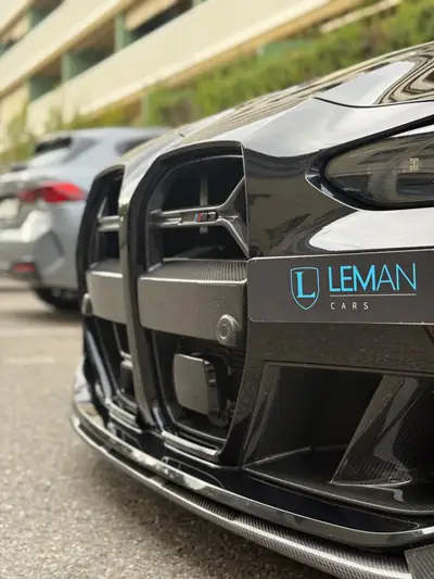 BMW M3 Competition M xDrive 2024 — Performance 510 ch, Pack Carbon premium — côté