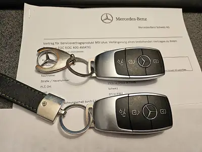 Mercedes-Benz EQC 400 AMG Line — SUV électrique performant, 89'970 km, couleur Champagne rare — Thumbnail 20