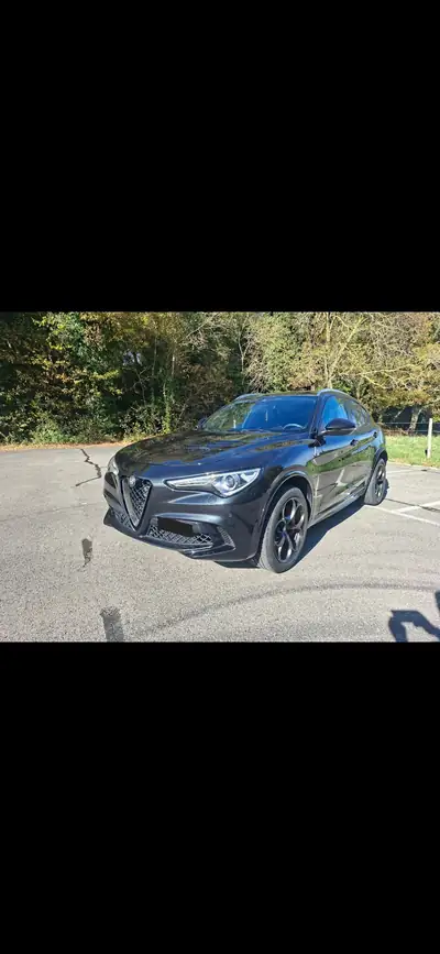 Alfa Romeo Stelvio 2.9 V6 Biturbo Quadrifoglio 600 PS — Performance italienne brute — exterior view