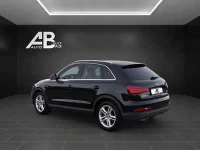 Audi Q3 2.0 TDI S-Line Quattro — SUV compact diesel, 177 ch, entretien complet — Heckansicht
