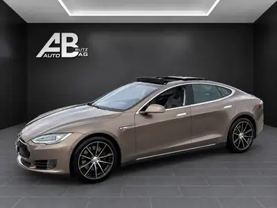 Tesla Model S 85 D — Berline électrique 525 ch, 185 000 km, garantie inclusive — Seitenansicht