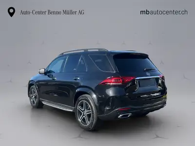 Mercedes-Benz GLE 450 AMG Line — SUV 7 places hybride essence 389 ch, 4WD premium — rear view