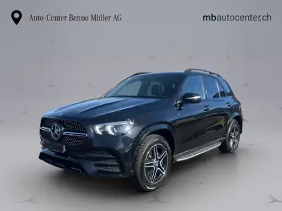Mercedes-Benz GLE 450 AMG Line — SUV 7 places hybride essence 389 ch, 4WD premium — exterior view
