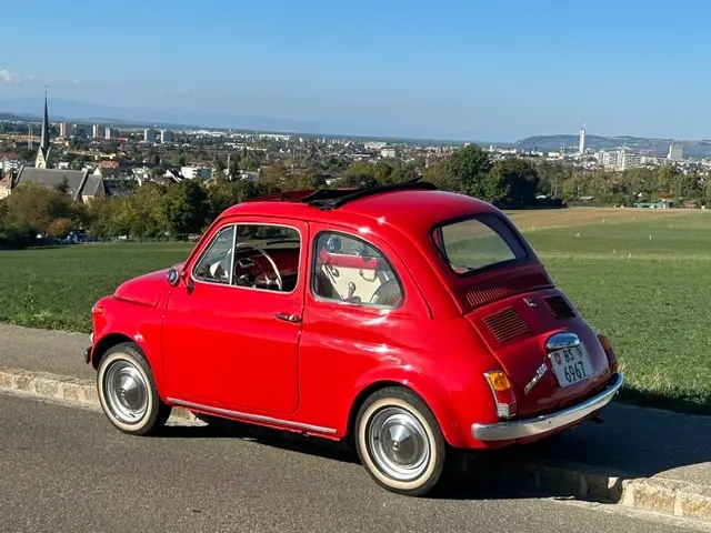 Fiat 500 1971 occasion Riehen — 2