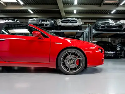 Alfa Romeo Spider 1.8 TBi — Cabriolet sportif rouge, état impeccable, 12'900 km — Miniatur 14