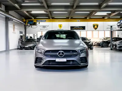 Mercedes-Benz A 35 AMG 4Matic — Sportive compacte 306 ch, full options — côté