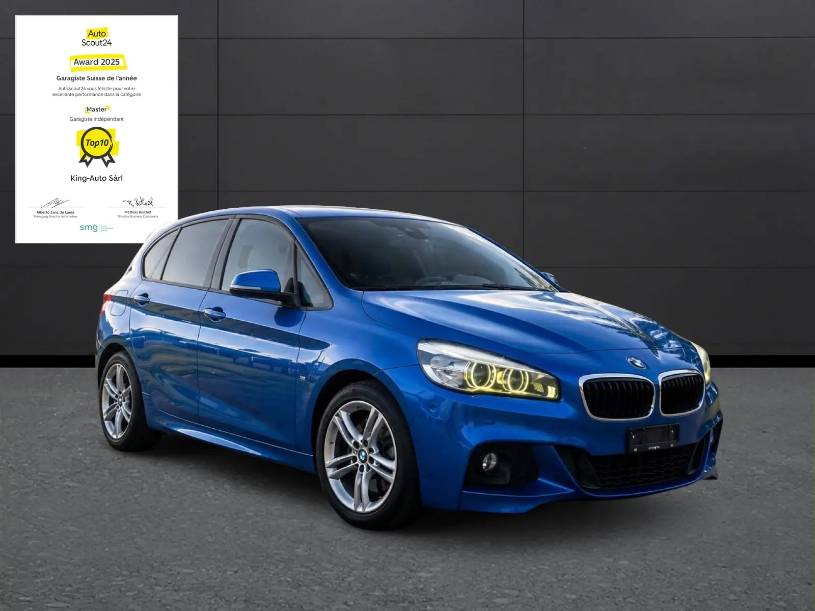 BMW 225xe iPerformance Active Tourer M Sport — Monospace hybride rechargeable, 120'000 km seulement