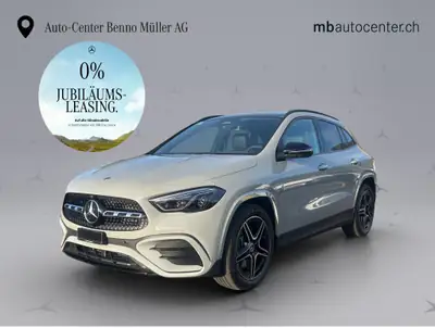 Mercedes-Benz GLA 250 AMG Line 4MATIC — SUV compact hybride mild, très faible kilométrage 2025 — exterior view