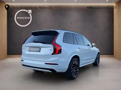 Volvo XC90 2.0 T8 TE Ultra Dark eAWD — SUV hybride rechargeable 7 places, quasi neuf — dashboard