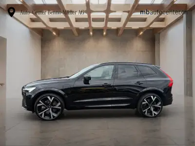 Volvo XC60 2.0 T8 TE Black Edition — Hybride rechargeable haute performance, quasi neuf — side view