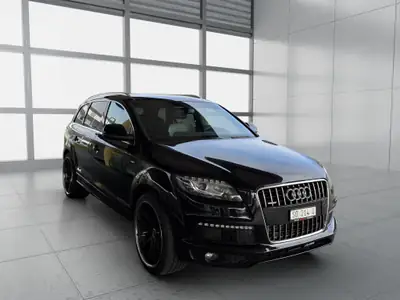 Audi Q7 3.0 TDI quattro S-Line — SUV 7 places robuste, entretien impeccable — vista posteriore