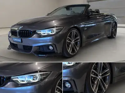 BMW 440i Cabriolet xDrive M Sport — Décapotable sportive, moteur 6-cyl 326 ch, état impeccable — Seitenansicht