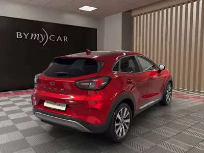 Ford Puma 1.0 MHEV Titanium X — SUV compact hybride léger, 31'000 km seulement — arrière