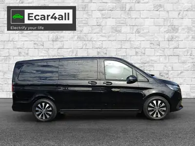 Mercedes-Benz EQV 300 long — Monospace électrique 7 places, facelift 2025 — Seitenansicht