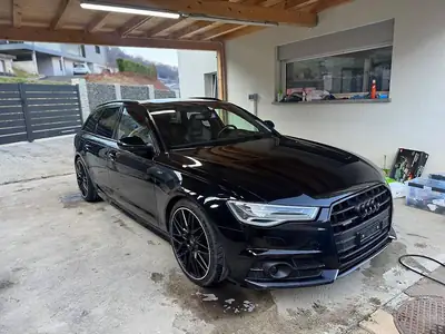 Audi A6 Avant 3.0 BiTDI V6 Quattro — Break premium 326 cv, traction intégrale — side view