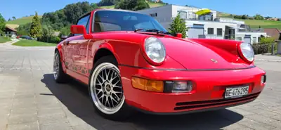 Porsche 911 Carrera 4 Cabriolet 3.6 — Chef-d'œuvre des années 90, 250 ch et toit ouvert — dashboard