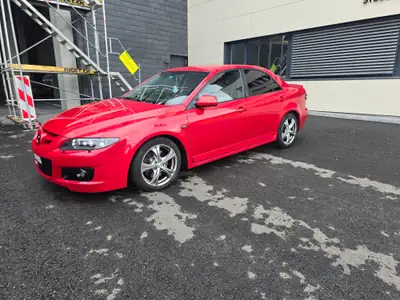 Mazda 6 2.3 MPS 4WD — Berline sportive intégrale, 260 ch et traction permanente — côté