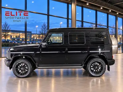 Mercedes-Benz G 450d — Le 4×4 de prestige avec 367 PS et seulement 1'000 km — fianco