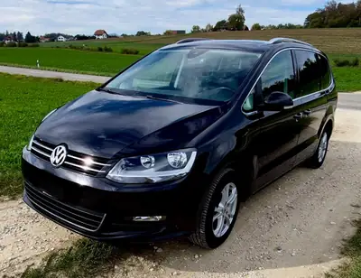 VW Sharan 2.0 TDI BlueMTA Comfortline — Monospace fiable, 101'200 km, sans sinistre — exterior view