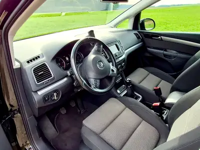 VW Sharan 2.0 TDI BlueMTA Comfortline — Monospace fiable, 101'200 km, sans sinistre — interior
