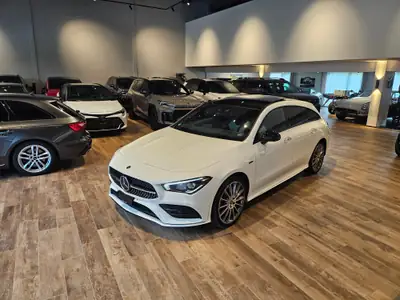 Mercedes-Benz CLA 250 Shooting Brake — Hybride rechargeable 217 ch, design élégant, équipements premium — Seitenansicht