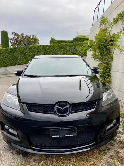 Mazda CX-7 2.3 Turbo Sport — SUV compact turbo, jantes 24" DUB, transmission manuelle — Heckansicht