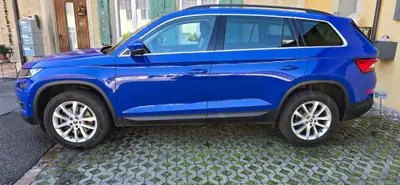 Skoda Kodiaq 2.0 TDI 200 — SUV robuste, 83000 km, transmission DSG — side view