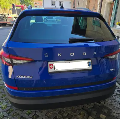 Skoda Kodiaq 2.0 TDI 200 — SUV robuste, 83000 km, transmission DSG — rear view