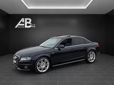 Audi A4 Limousine S-Line 2.0 TFSI — Berline sportive, 211 ch, équipement premium — côté
