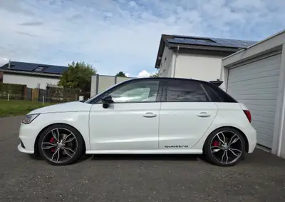 Audi S1 Sportback quattro — Citadine sportive 231 ch, origine suisse AMAG — rear view