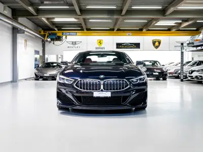 BMW M850i xDrive — Coupé sportif 530 ch, full options, faible kilométrage — Seitenansicht