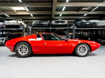 De Tomaso Mangusta 1969 — Légendaire coupé sport, 1 sur 401, état exceptionnel — Armaturenbrett