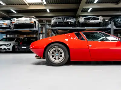 De Tomaso Mangusta 1969 — Légendaire coupé sport, 1 sur 401, état exceptionnel — Miniatur 11