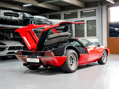 De Tomaso Mangusta 1969 — Légendaire coupé sport, 1 sur 401, état exceptionnel — Miniatur 30