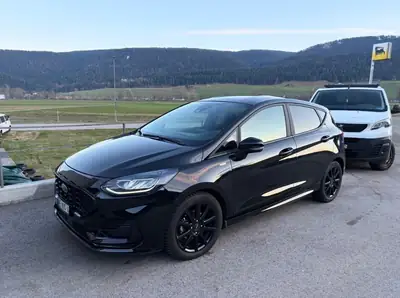 Ford Fiesta 1.0 EcoBoost Hybrid ST-Line — Citadine dynamique et efficace, 74'000 km — Heckansicht