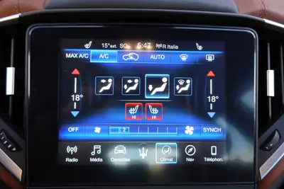 Maserati Ghibli 3.0 V6 — Berline italienne de prestige, 350 ch et équipements premium — Thumbnail 18
