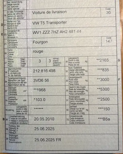 VW T5 Transporter 2.0 TDI 140 4Motion — Van aménagé camping 4x4, prêt à l'aventure — Miniature 9