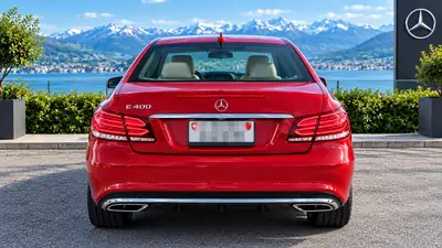 Mercedes-Benz E 400 Coupé — Élégance sportive et puissance maîtrisée — interior