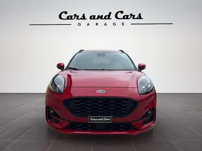 Ford Puma 1.0 MHEV ST-Line — Compact SUV hybride, état neuf et faible kilométrage — fianco