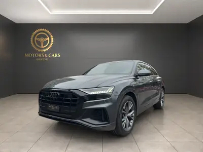 Audi Q8 50 TDI Quattro — SUV coupé premium, diesel performant, faible kilométrage — exterior view