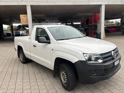 VW Amarok 2.0 TDI 122 — Pick-up robuste 4x4, sans accident — Seitenansicht